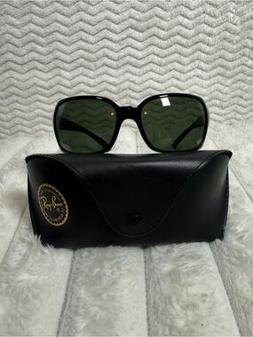 Ray-Ban RB4068 square wrap-around sunglasses with case 🔥🔥🧡🧡